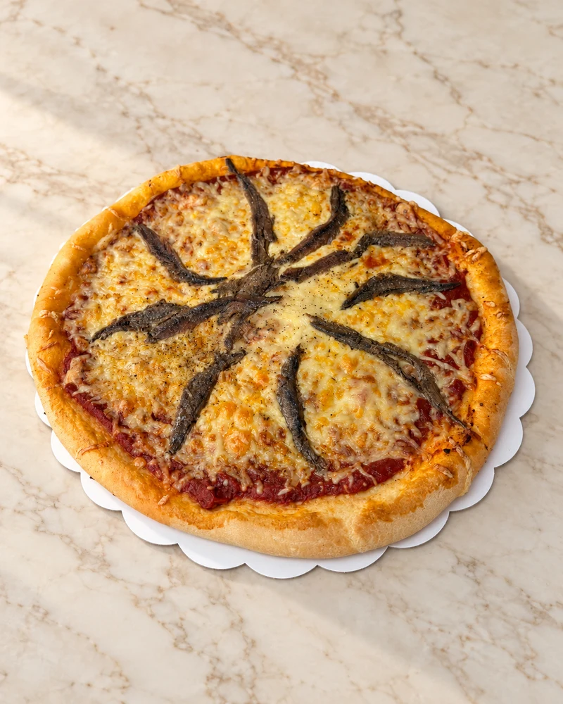 Pizza aux anchois