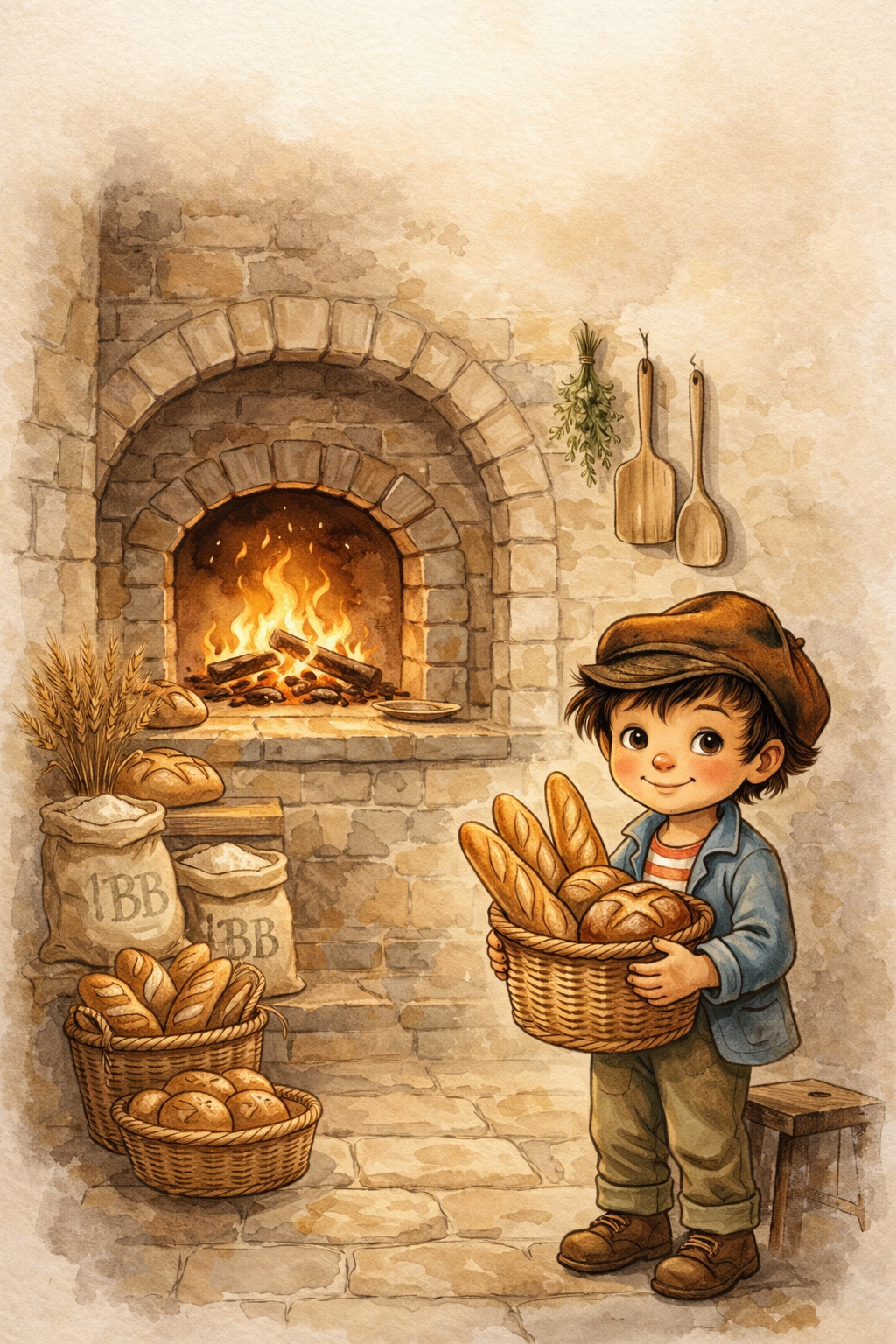 Illustration boulangerie artisanale Le Petit Colignois